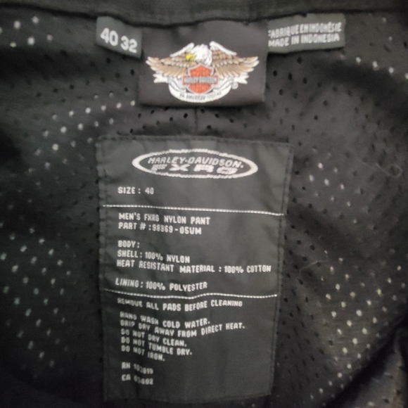 Harley Davidson Motorcycle Pants - Picture 2 of 2